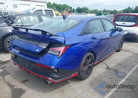 2024 Hyundai Elantra N from USA, damaged, VIN KMHLW4DK0RU020006